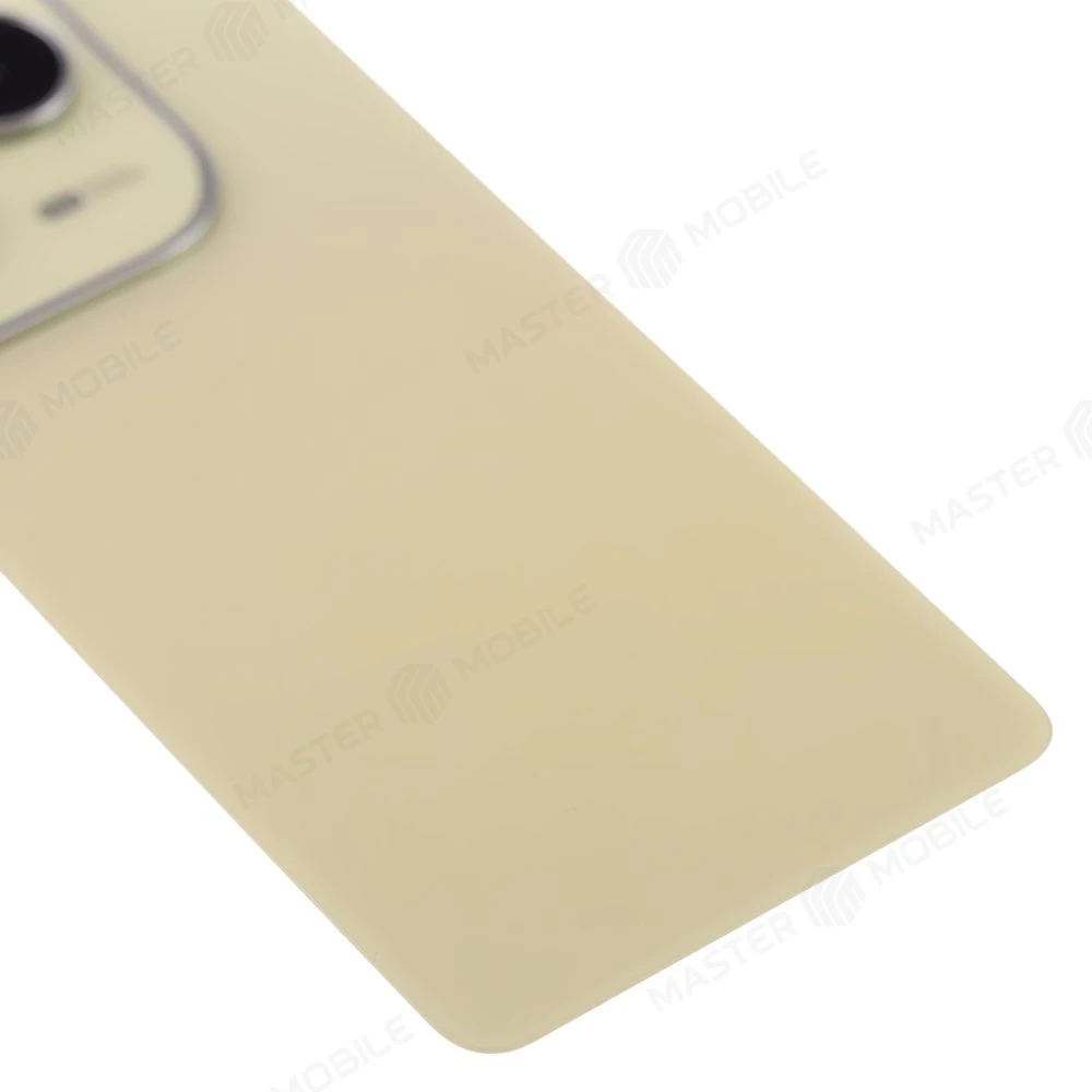 Задняя крышка для Infinix Hot 40 Pro (X6837) (золотистый) (в сборе со стеклом камеры) фото №4