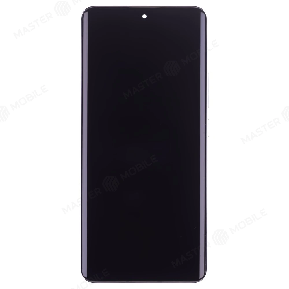 Дисплей для Xiaomi Poco X7 (24095PCADG) / Redmi Note 14 Pro 5G (24090RA29G) + тачскрин (серебристый) (в рамке) (ORIG100) (SP) фото №1