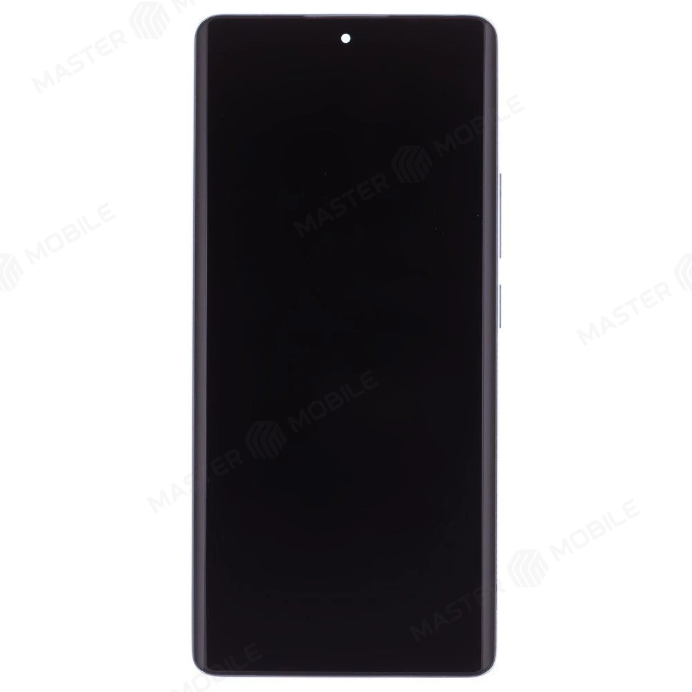 Дисплей для Xiaomi Redmi Note 14 Pro 4G (24116RACCG) + тачскрин (синий) (в рамке) (ORIG100) (SP) фото №1