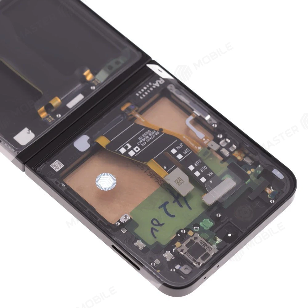 Дисплей для Samsung F761 Galaxy Z Flip 7 FE + тачскрин (внутренний) (черный) (в рамке) (ORIG100) (SP) фото №5