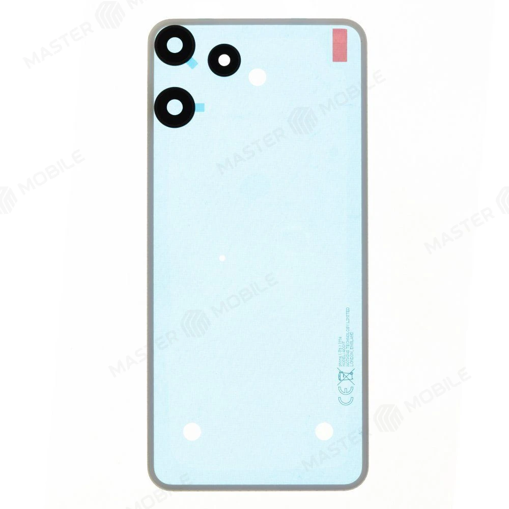 Задняя крышка для Nothing Phone 3a Lite (A001T) (белый) (в сборе со стеклом камеры) (ORIG100) фото №1