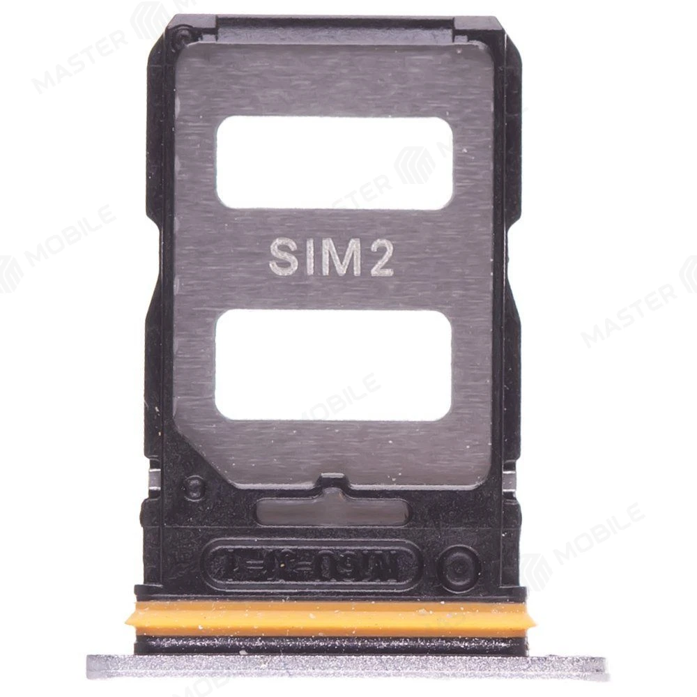 Держатель сим-карты для Xiaomi Redmi Note 13 Pro+ 5G (23090RA98C) (серебристый) фото №2