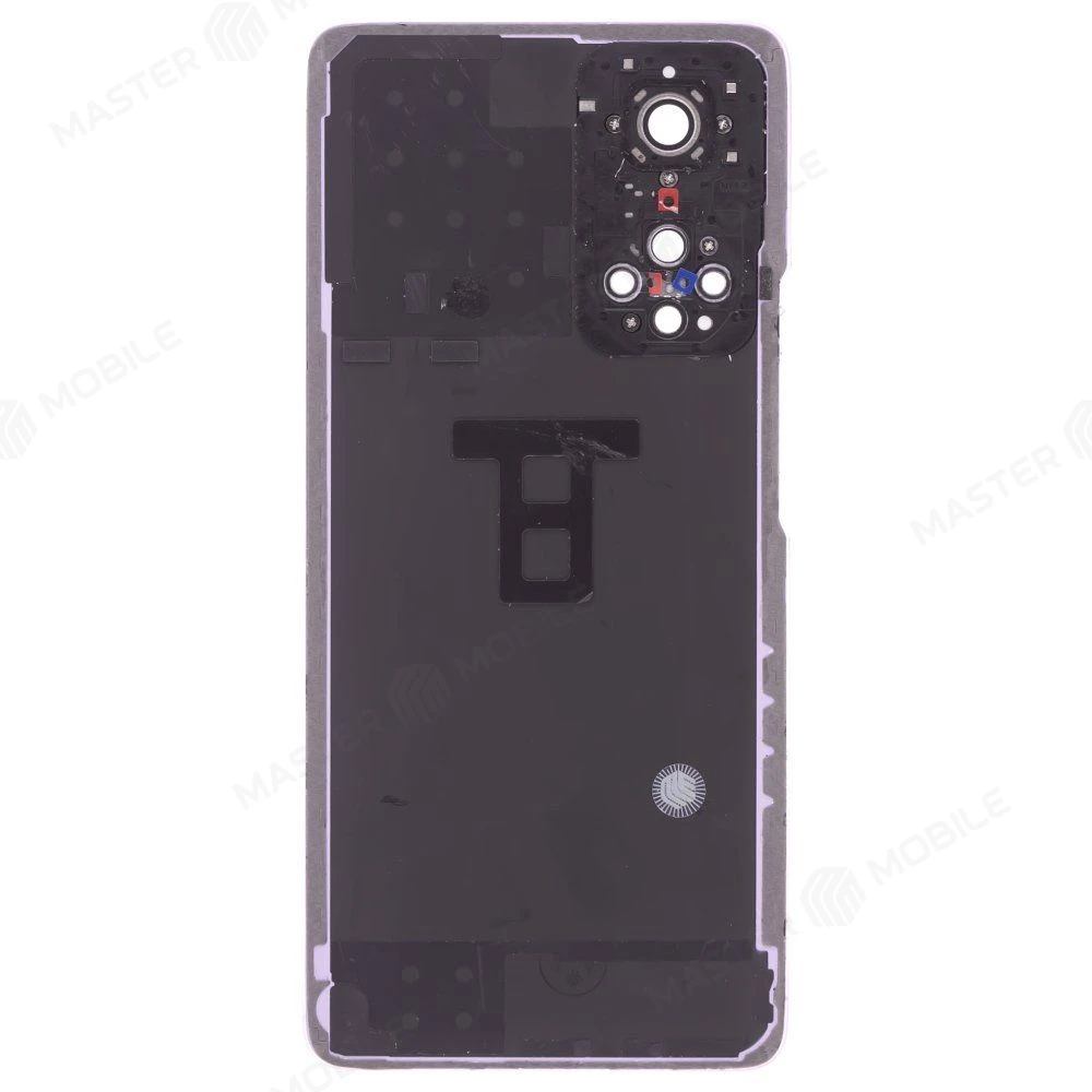 Задняя крышка для Huawei Honor 50 (NTH-NX9) (серебристый) (в сборе со стеклом камеры) (ORIG100)  фото №2