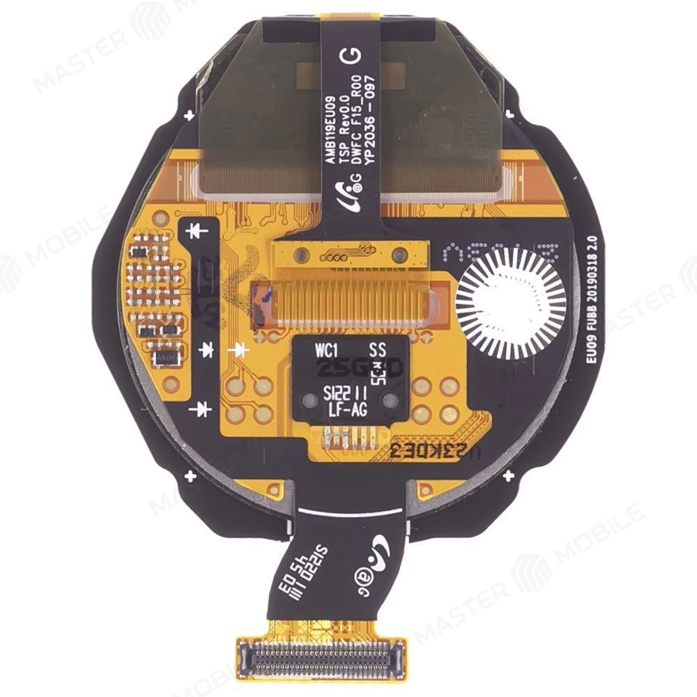 Дисплей для Samsung R810 Galaxy Watch (42 мм) + тачскрин (черный) фото №2