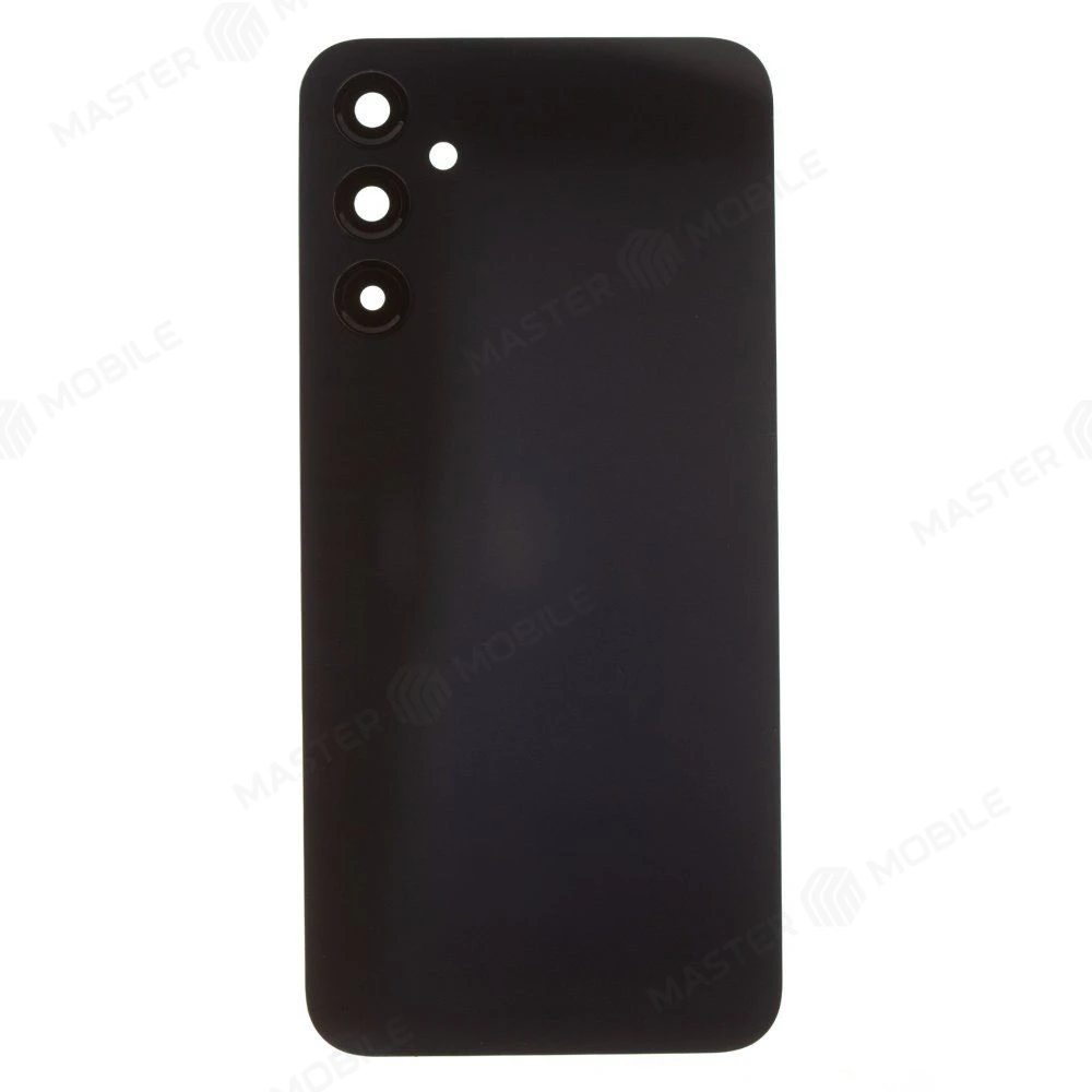 Задняя крышка для Samsung A245 Galaxy A24 (черный) (в сборе со стеклом камеры) (ORIG100)