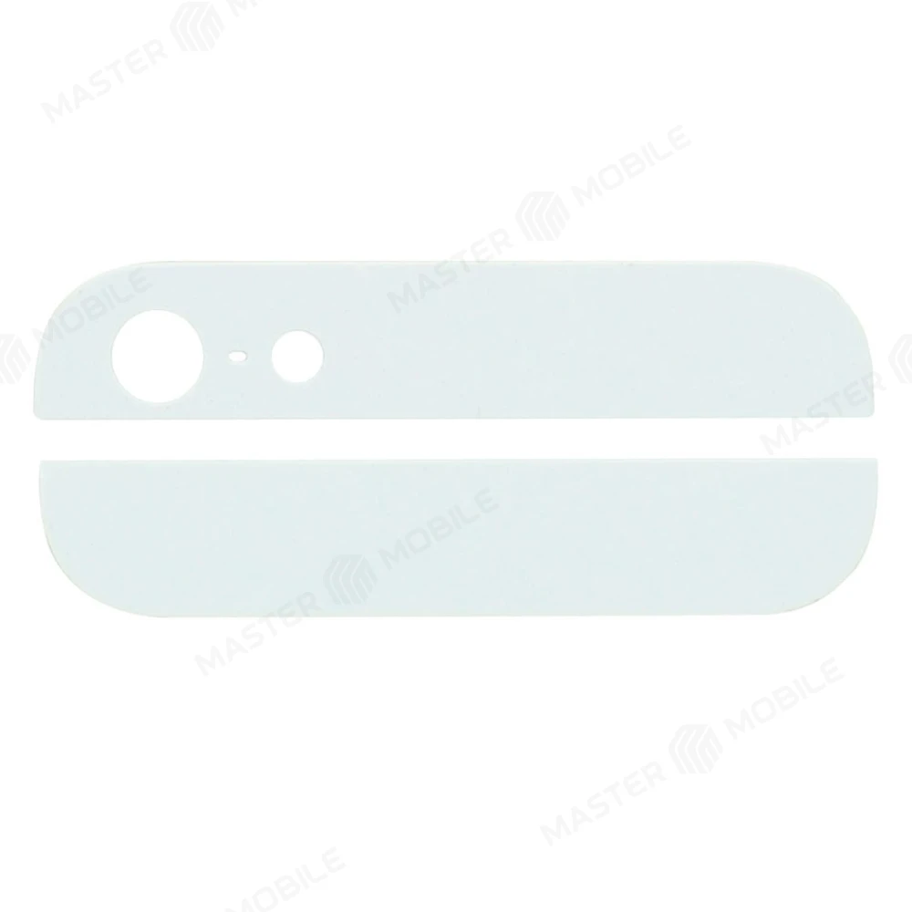 Верхняя и нижняя часть задней крышки для Apple iPhone 5 (белый)