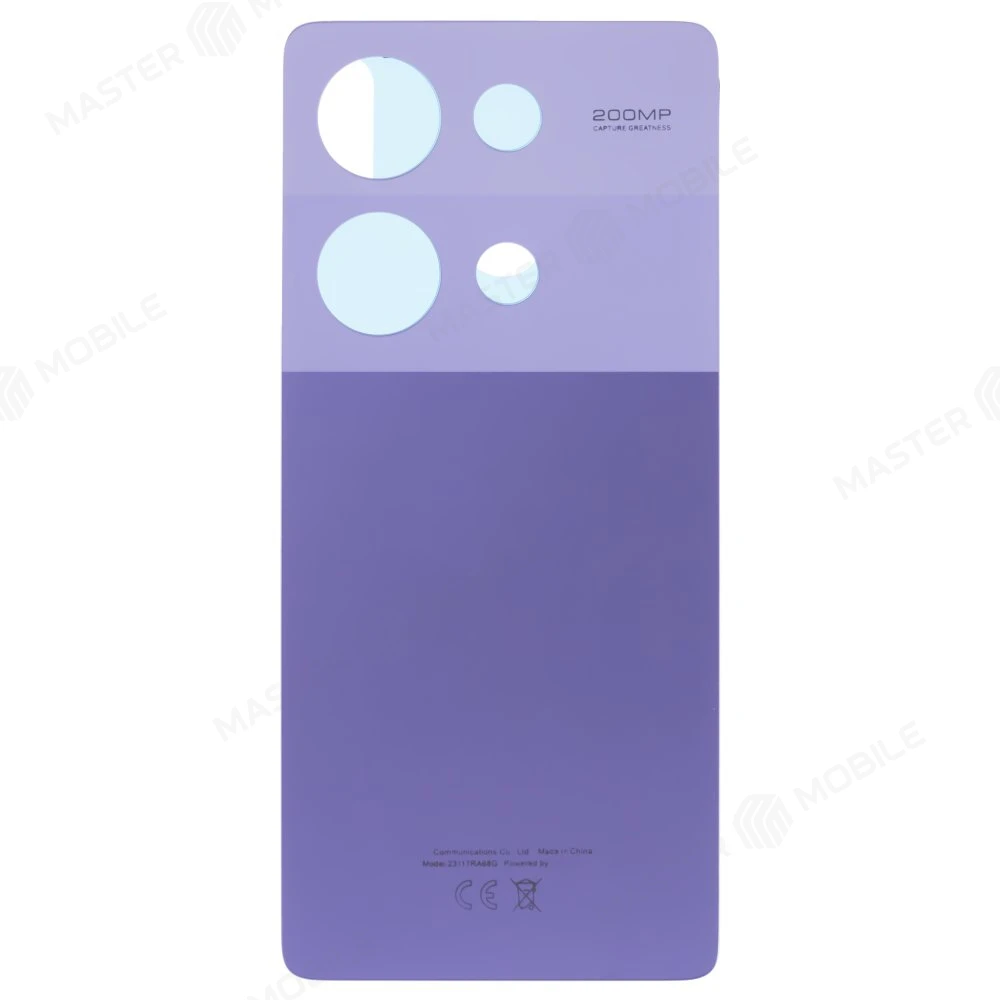 Задняя крышка для Xiaomi Redmi Note 13 Pro 4G (23117RA68G) (фиолетовый) фото №1