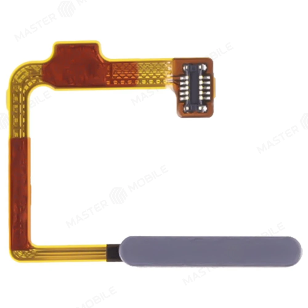 Шлейф для Xiaomi Black Shark 4 (SHARK PRS-H0) / 4 Pro (SHARK PAR-H0) с комп. + сканер отпечатка пальца (серый)  фото №1