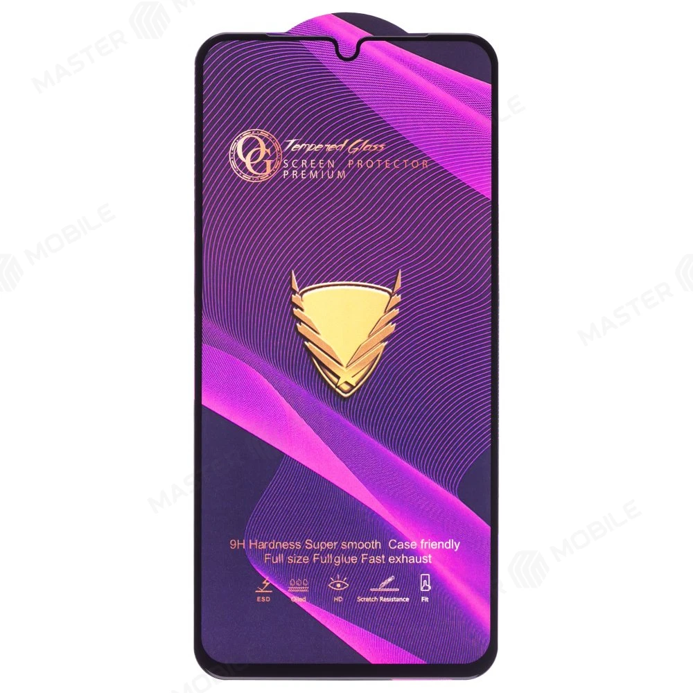 Защитное стекло OG Glass (3 в 1) для Samsung A346 Galaxy A34 5G (черный) фото №1