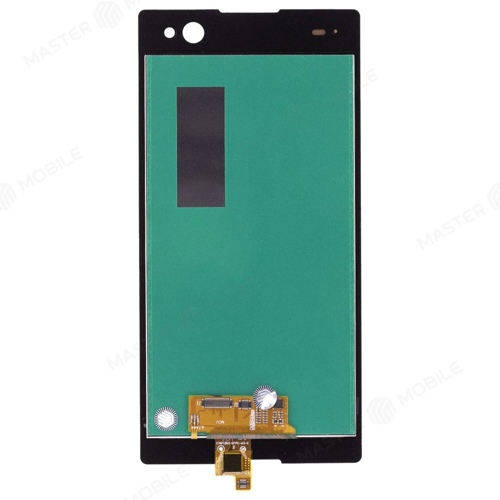 Дисплей для Sony D2502 Xperia C3 Dual/D2533 Xperia C3 + тачскрин (черный) фото №2