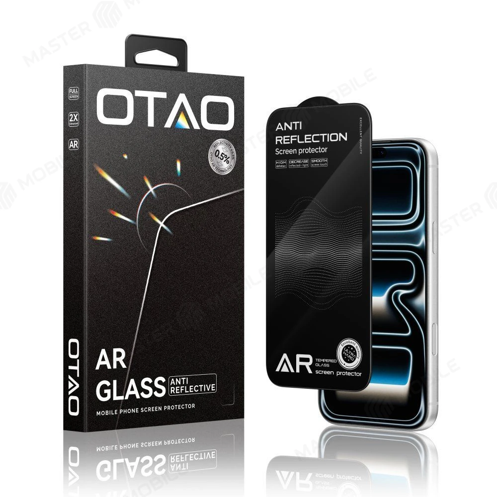 Защитное стекло OTAO AR Glass для Apple iPhone 16 Pro / iPhone 17 (антибликовое) 