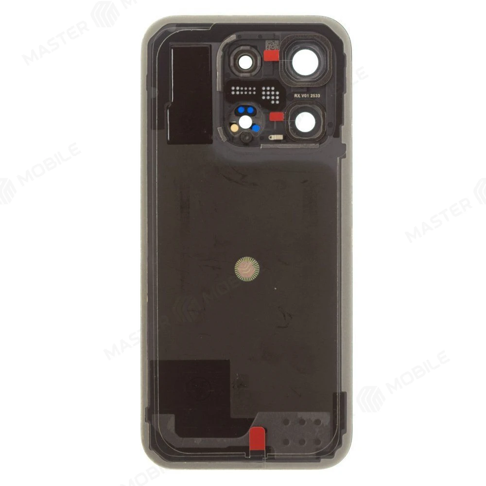 Задняя крышка для Xiaomi 17 (25113PN0EC) (черный) (в сборе со стеклом камеры) (ORIG100)  фото №2