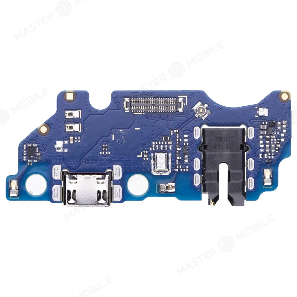 Нижняя плата для Samsung A032 Galaxy A03 Core с комп. + разъем зарядки + микрофон (ORIG100)  фото №1