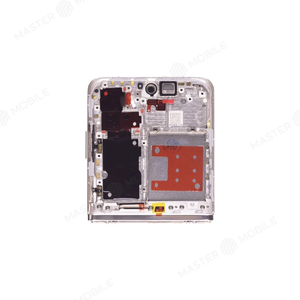 Дисплей для Huawei P50 Pocket (BAL-L49) + тачскрин (внутренний) (золотистый) (в рамке) (ORIG100) (SP) фото №3