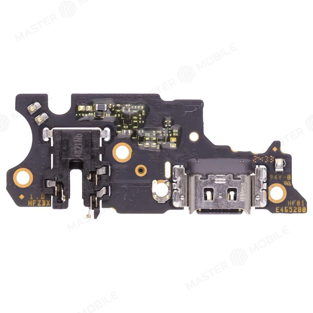 Нижняя плата для OPPO A3 4G (2024) (CPH2669) с комп. + разъем зарядки + микрофон + разъем гарнитуры (ORIG100) фото №2