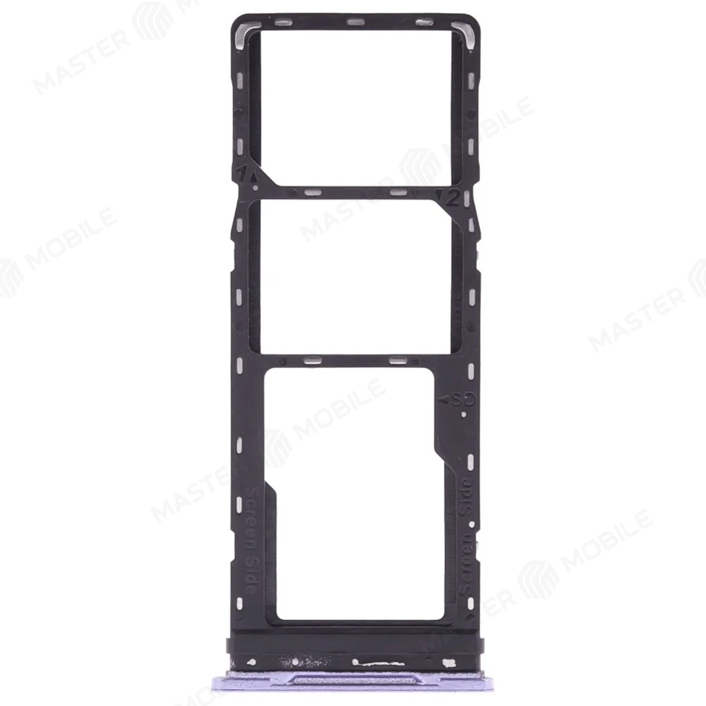 Держатель сим-карты для Infinix Smart 6 (X6511) (фиолетовый) фото №1