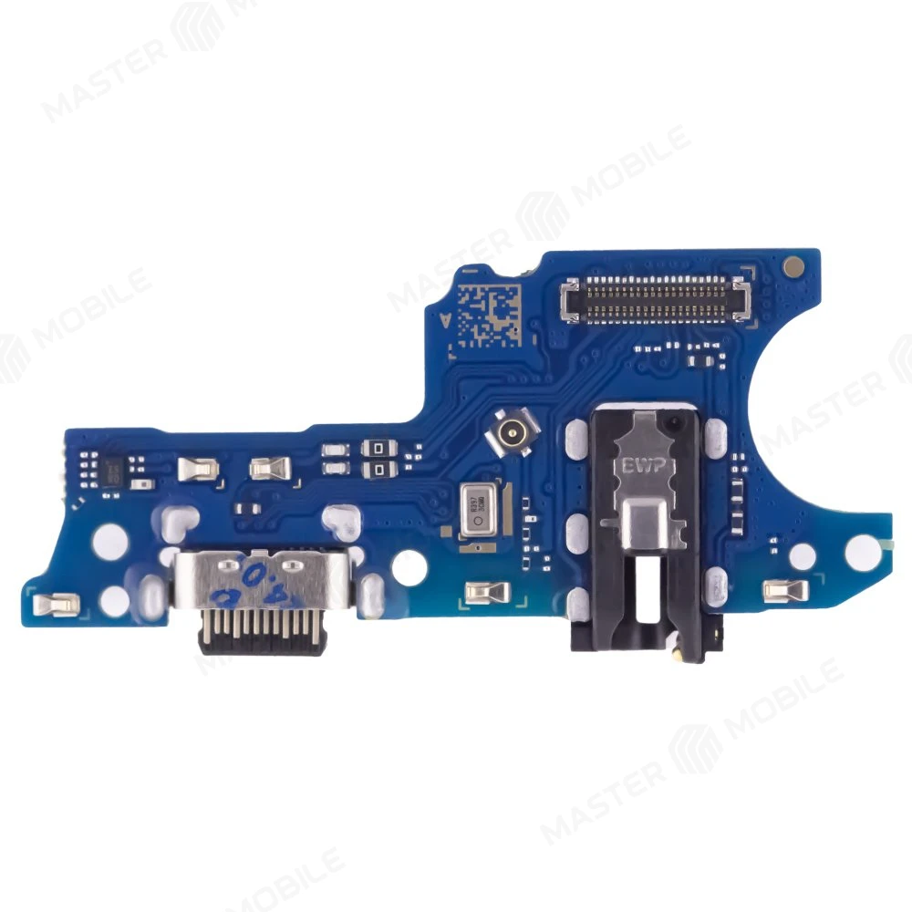 Нижняя плата для Samsung A025 Galaxy A02s / A037 Galaxy A03s с комп. + разъем зарядки + разъем гарнитуры + микрофон  фото №1