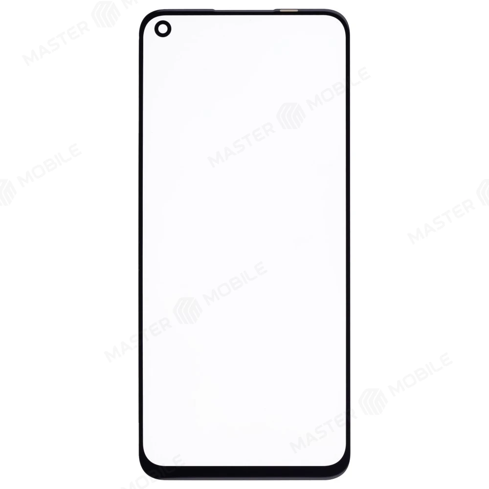 Стекло модуля для Realme 8i (RMX3151) / 9i (RMX3491) / Narzo 50 4G (RMX3286) / OPPO A96 (CPH2333) + OCA (черный)