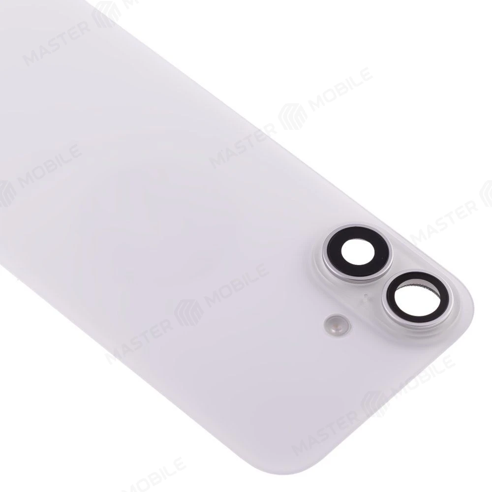 Задняя крышка для Apple iPhone 16 (белый) (в сборе) (ORIG100) (Снятый) (возможен дефект ЛКП) фото №3