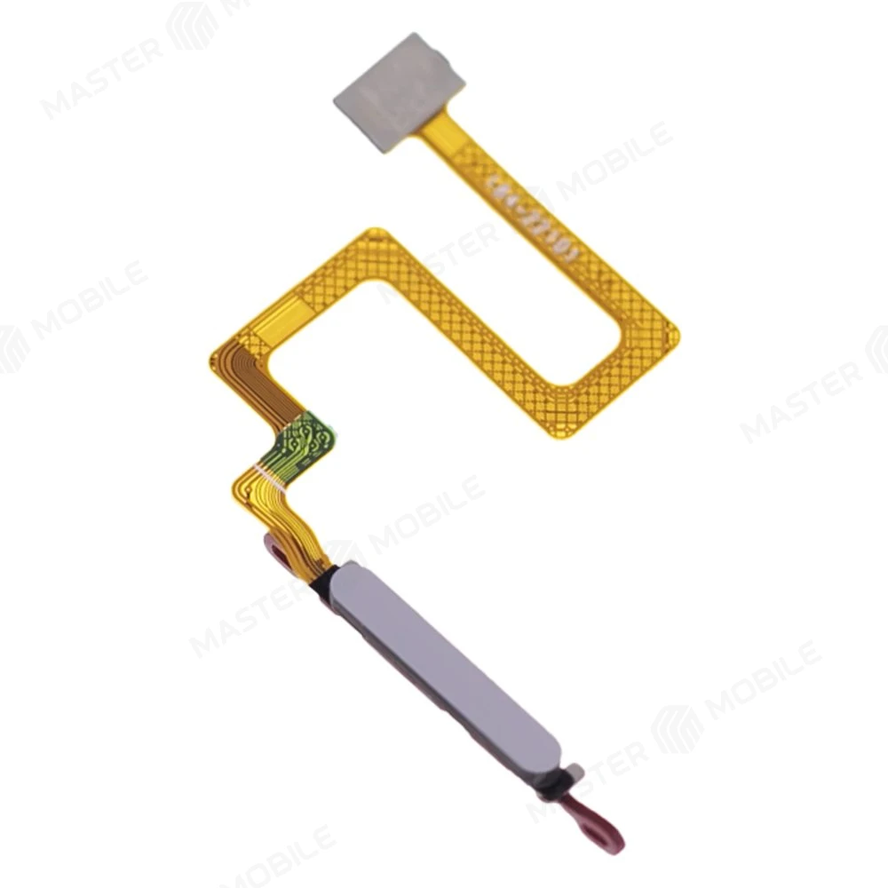 Шлейф для Samsung A226 Galaxy A22 5G/A226 Galaxy A22s 5G с комп. + сканер отпечатка пальца (серебристый) фото №3