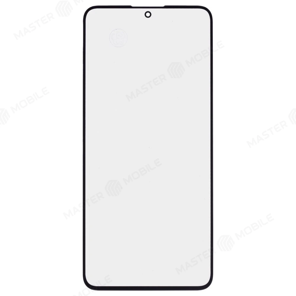 Стекло модуля для Xiaomi Redmi Note 14 Pro 4G (24116RACCG) + OCA (черный) (Premium)