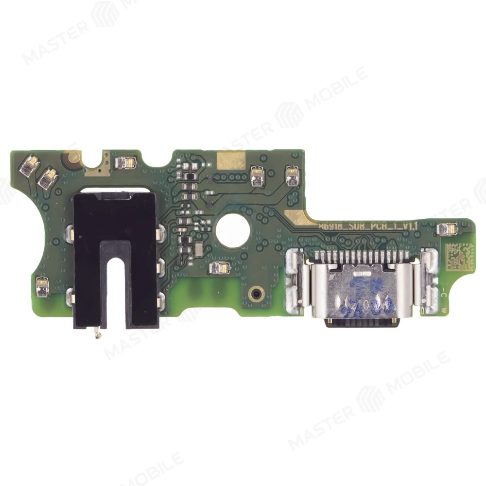 Нижняя плата для Tecno Spark 9 Pro (KH7N) с комп. + разъем зарядки + микрофон (ORIG100) фото №2