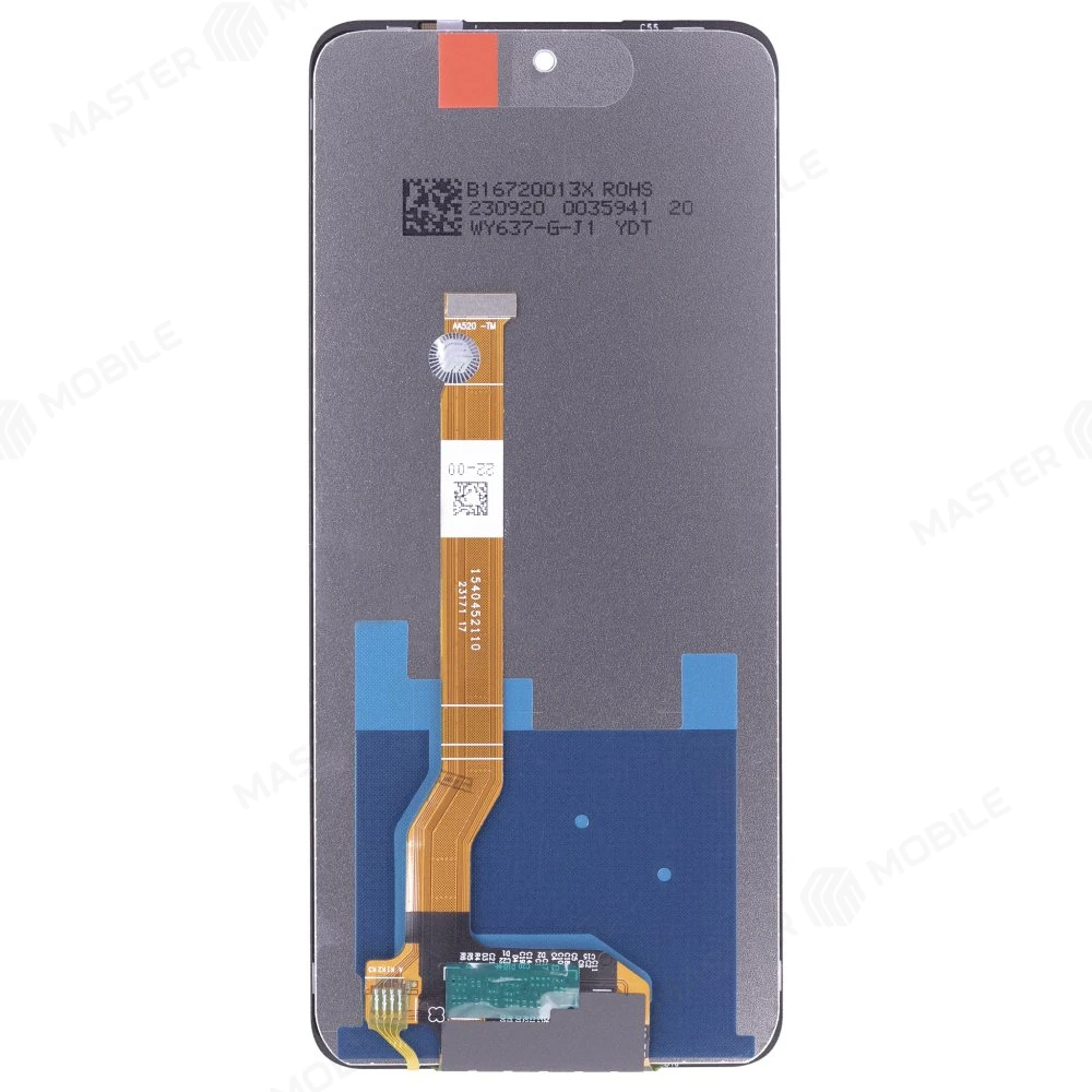 Дисплей для Realme C55 (RMX3710) / OPPO A58 4G (CPH2577) + тачскрин (черный) (ORIG) фото №2