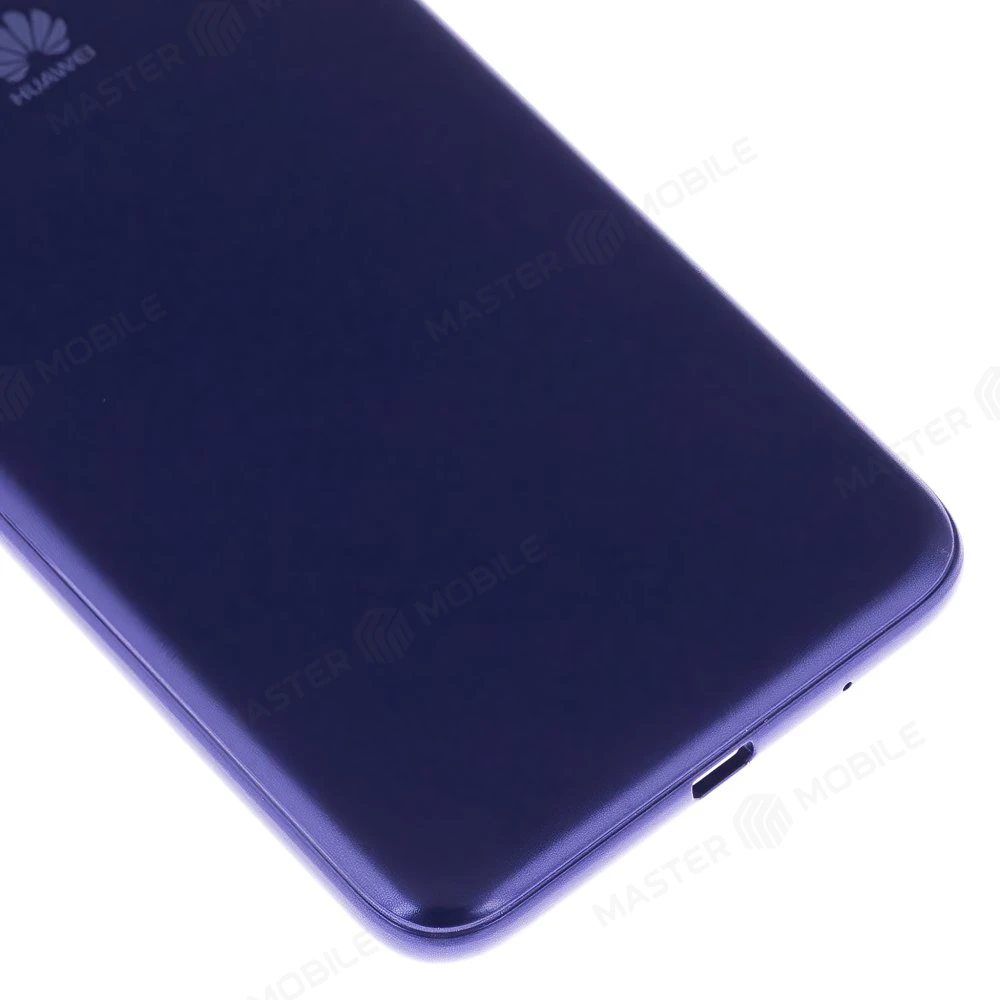 Задняя крышка для Huawei Y5 2018 (DRA-L21) / Y5 Lite 2018 (DRA-LX5) / Y5 Prime 2018 (DRA-LX2) (синий) (в сборе со стеклом камеры) фото №4