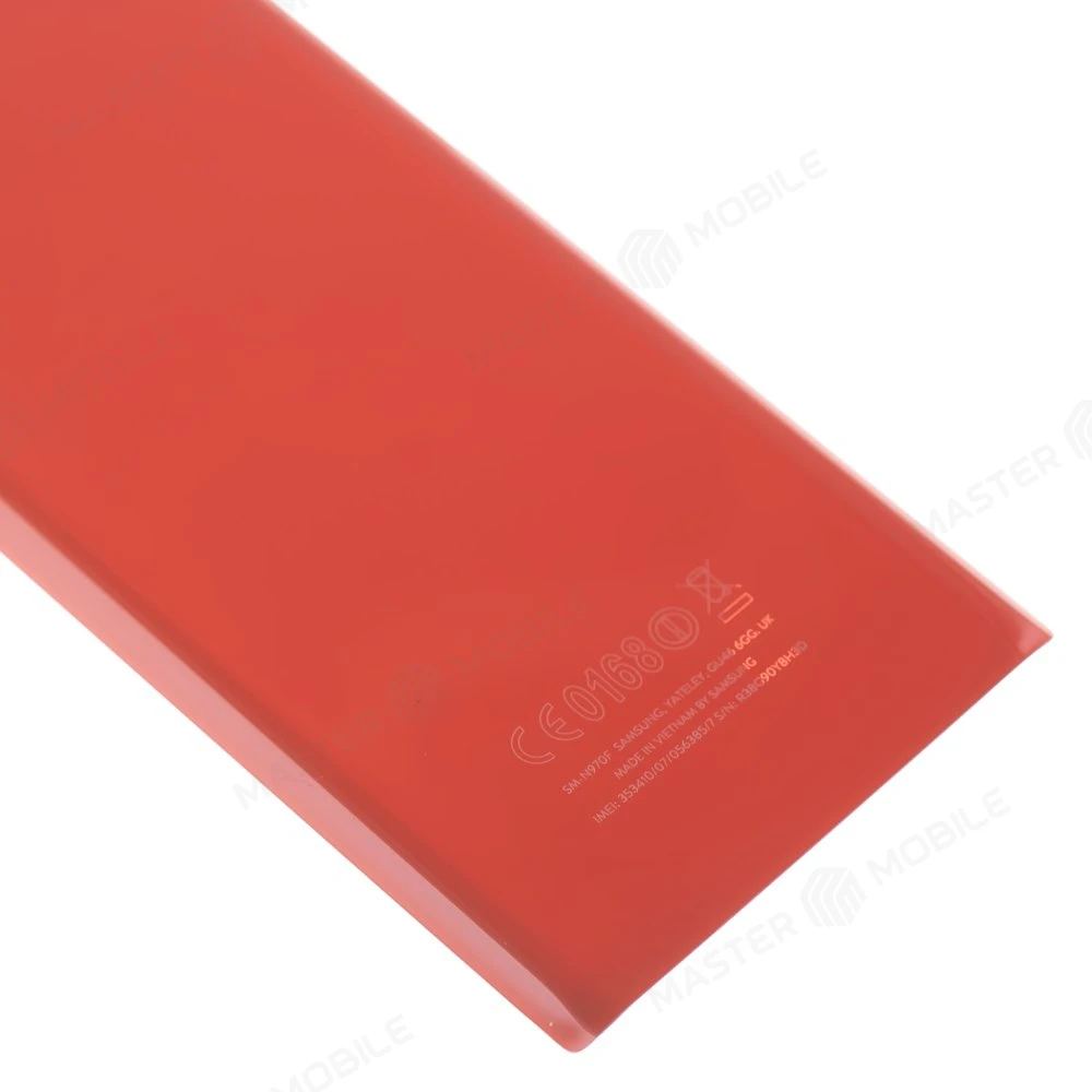 Задняя крышка для Samsung N970 Galaxy Note 10 (красный) (в сборе со стеклом камеры) фото №4