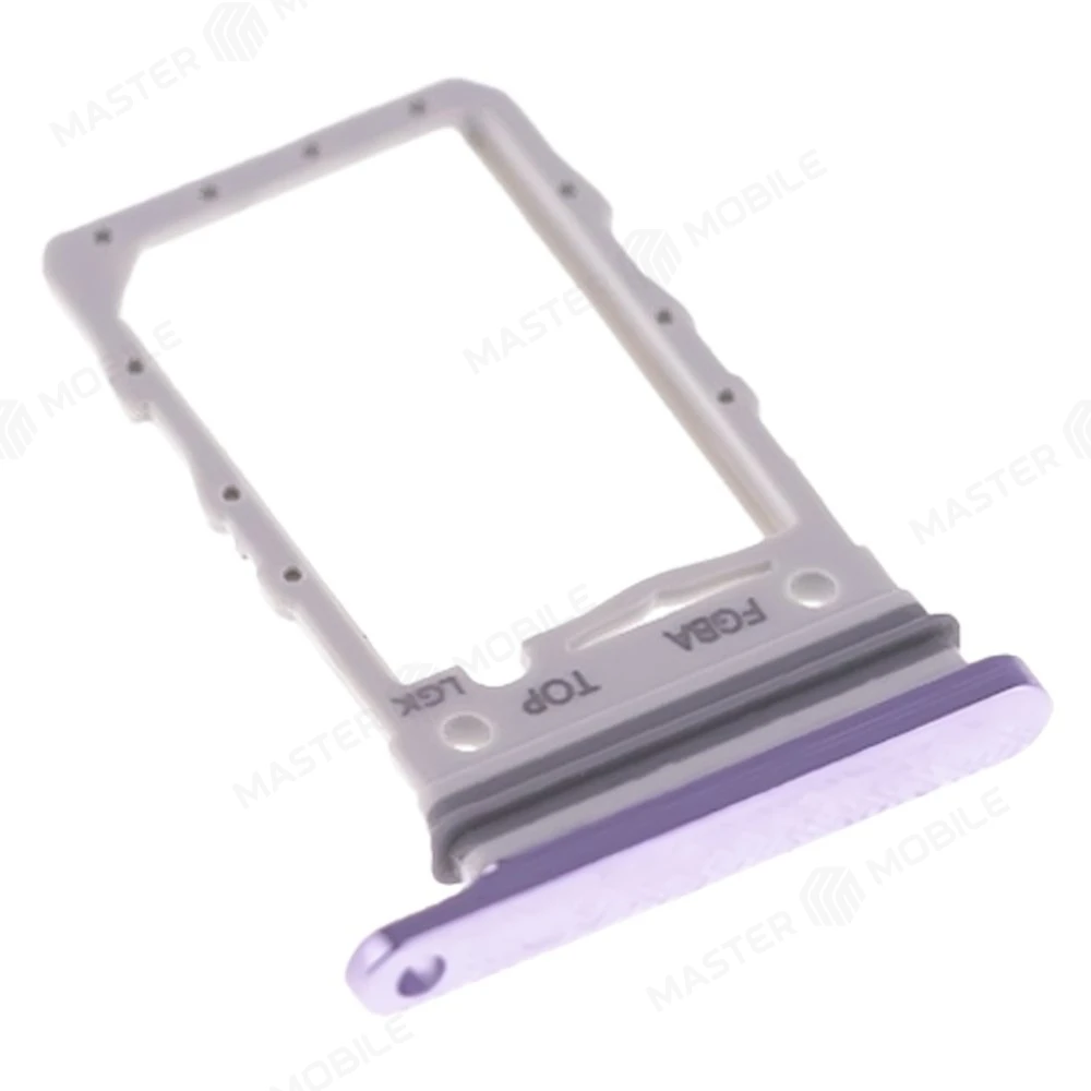 Держатель сим-карты для Samsung F721 Galaxy Z Flip 4 (фиолетовый) фото №3