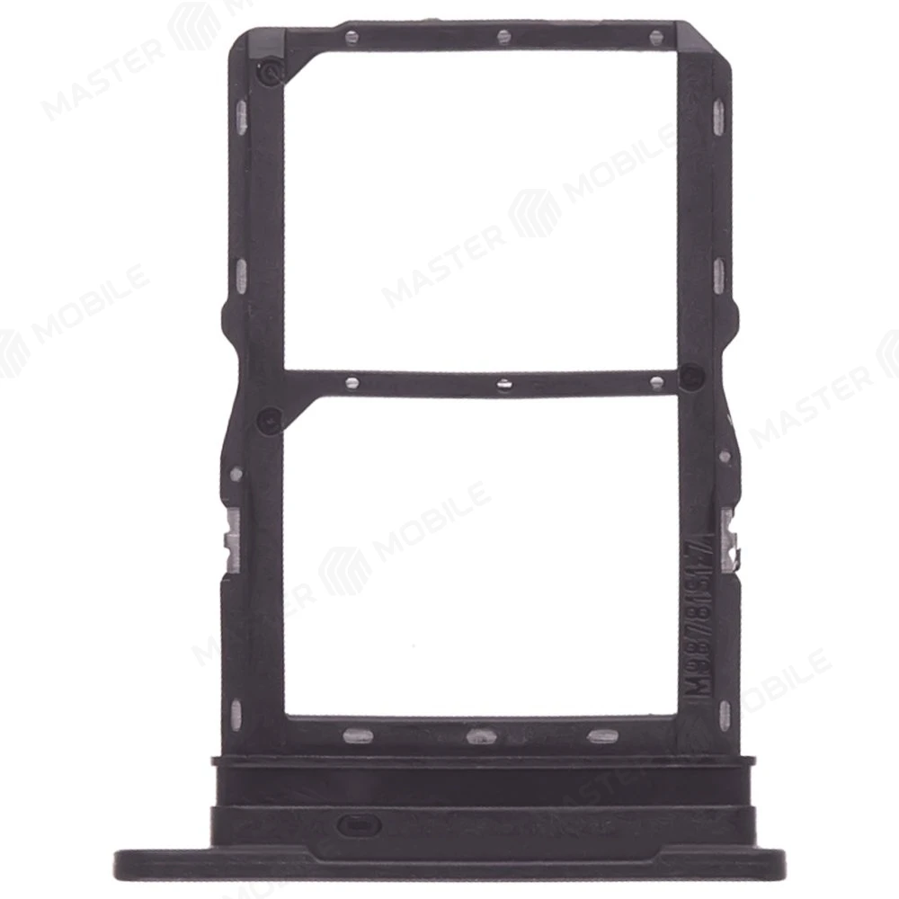 Держатель сим-карты для Huawei Honor X7a (RKY-LX1) (черный) фото №2