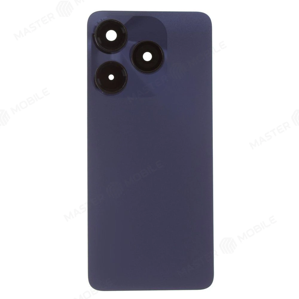Задняя крышка для Tecno Spark 10 (KI5q) (фиолетовый) (в сборе со стеклом камеры) фото №1