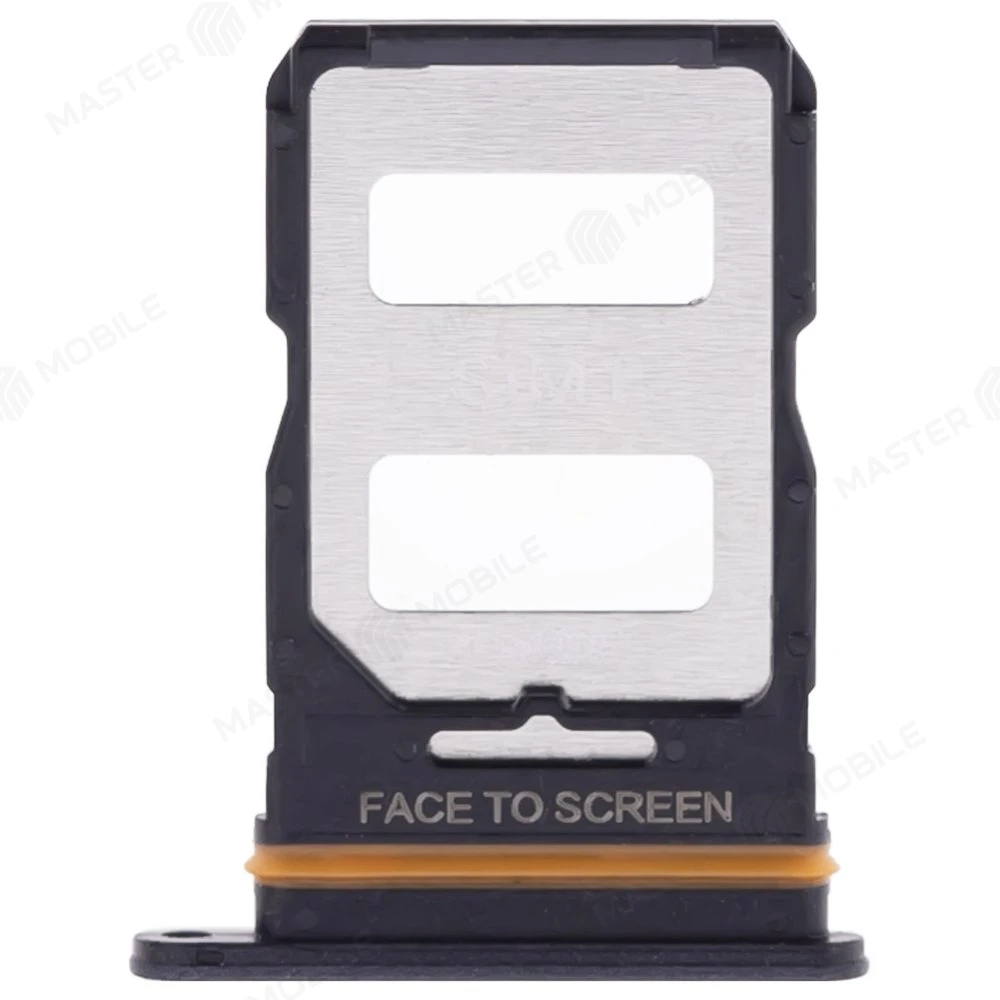 Держатель сим-карты для Xiaomi Poco X4 GT (22041216G) (черный) фото №1