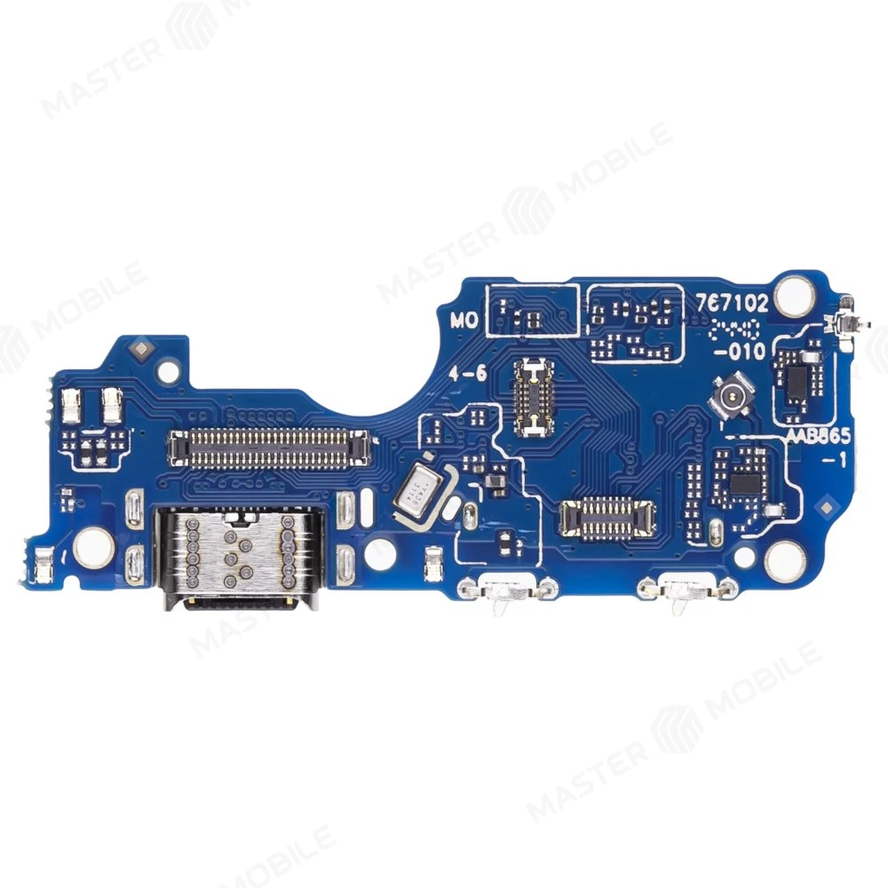 Нижняя плата для Realme 13+ 5G (RMX5000/RMX5002) с комп. + разъем зарядки + микрофон фото №1