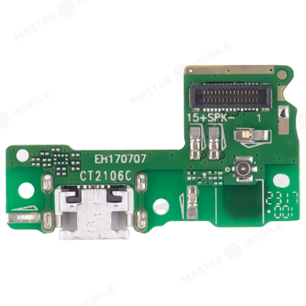 Нижняя плата для Huawei Nova Lite 2017 (SLA-L22) / Y6 Pro 2017 с комп. + разъем зарядки + микрофон  фото №1