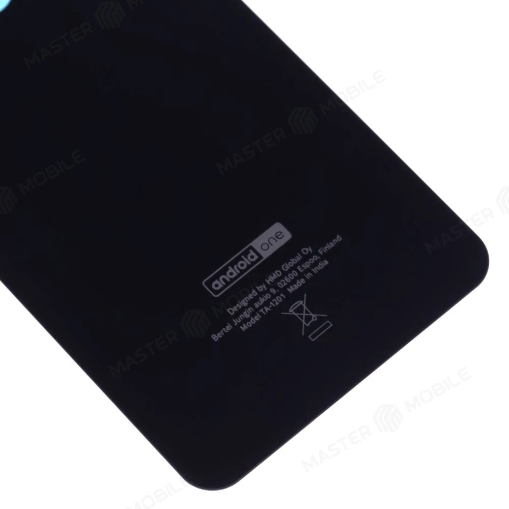 Задняя крышка для Nokia 7.2 (TA-1196) / 6.2 (TA-1198) (черный) фото №4