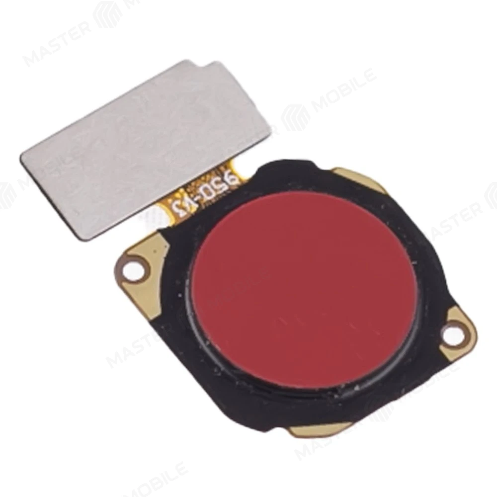 Шлейф для Huawei P20 Lite (ANE-LX1) / P8 Lite 2017 / Nova 3E (ANE-AL00) с комп. + сканер отпечатка пальца (красный)  фото №3