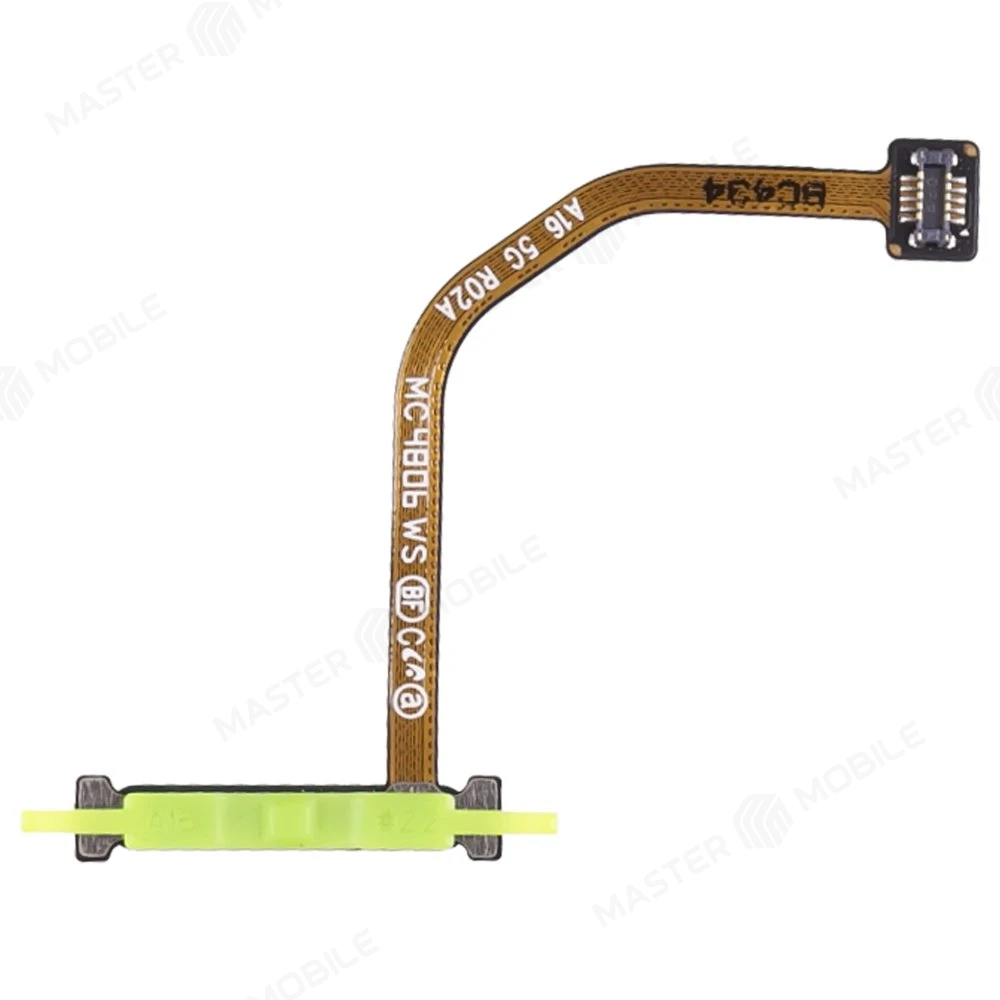 Шлейф для Samsung A166 Galaxy A16 5G с комп. + сканер отпечатка пальца (серебристый) фото №2