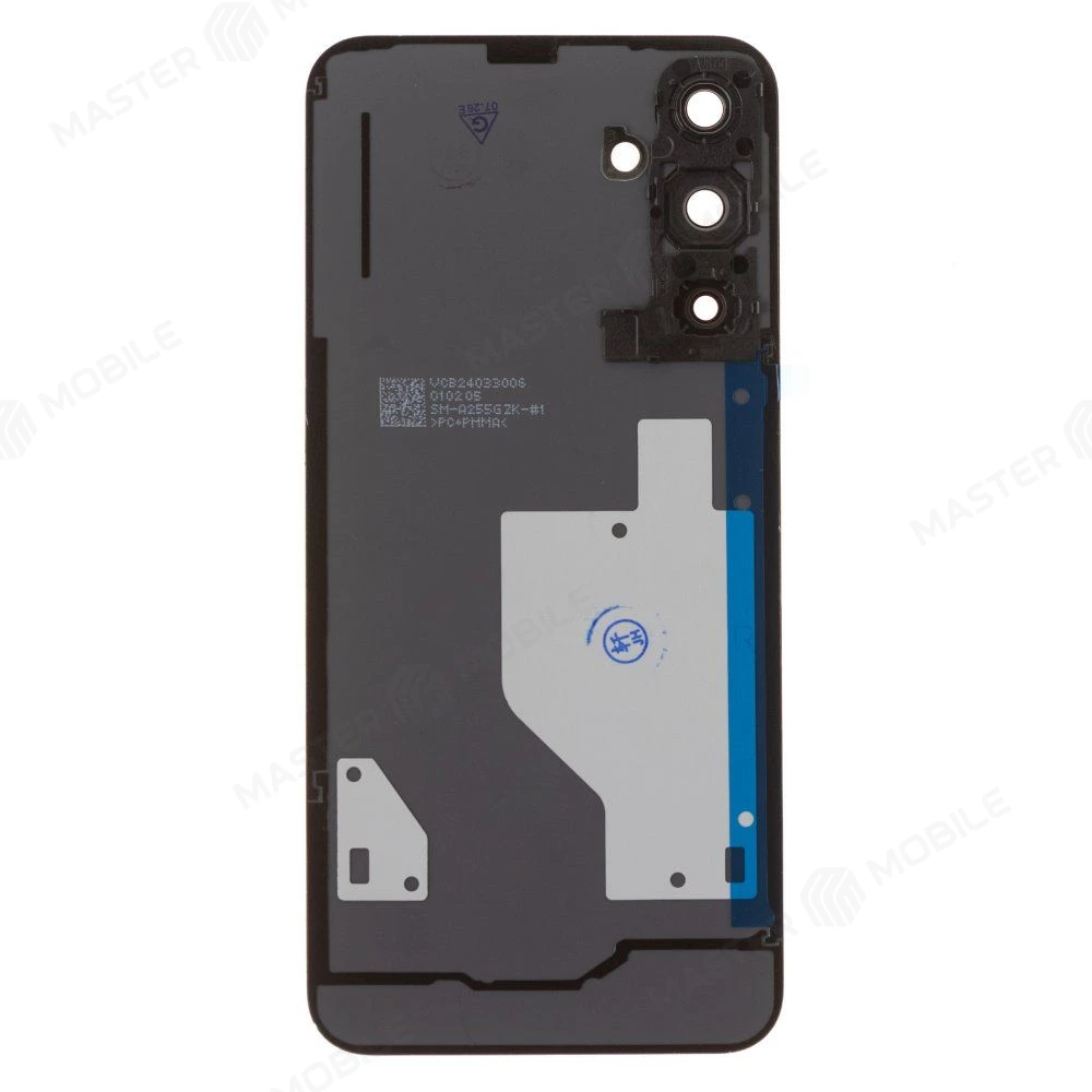 Задняя крышка для Samsung A256E Galaxy A25 5G (черный) (в сборе со стеклом камеры) (ORIG100) фото №2