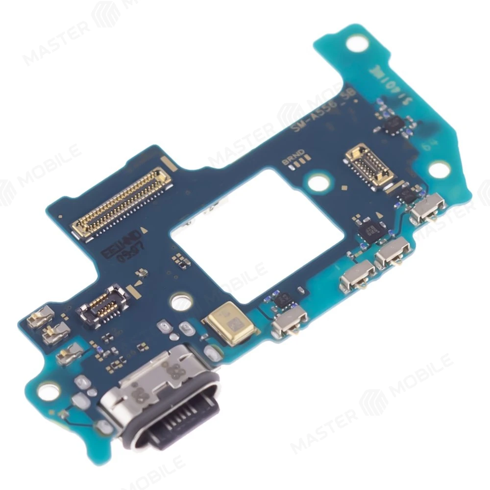 Нижняя плата для Samsung A556 Galaxy A55 5G с комп. + разъем зарядки + микрофон (ORIG100) фото №3