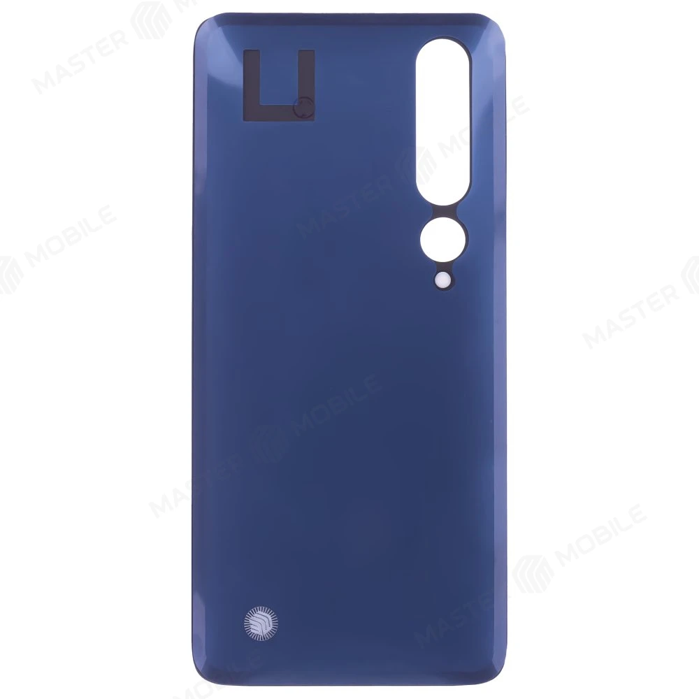 Задняя крышка для Xiaomi Mi 10 5G (M2001J2G) / Mi 10 Pro (M2001J1G) (серебристый)  фото №2