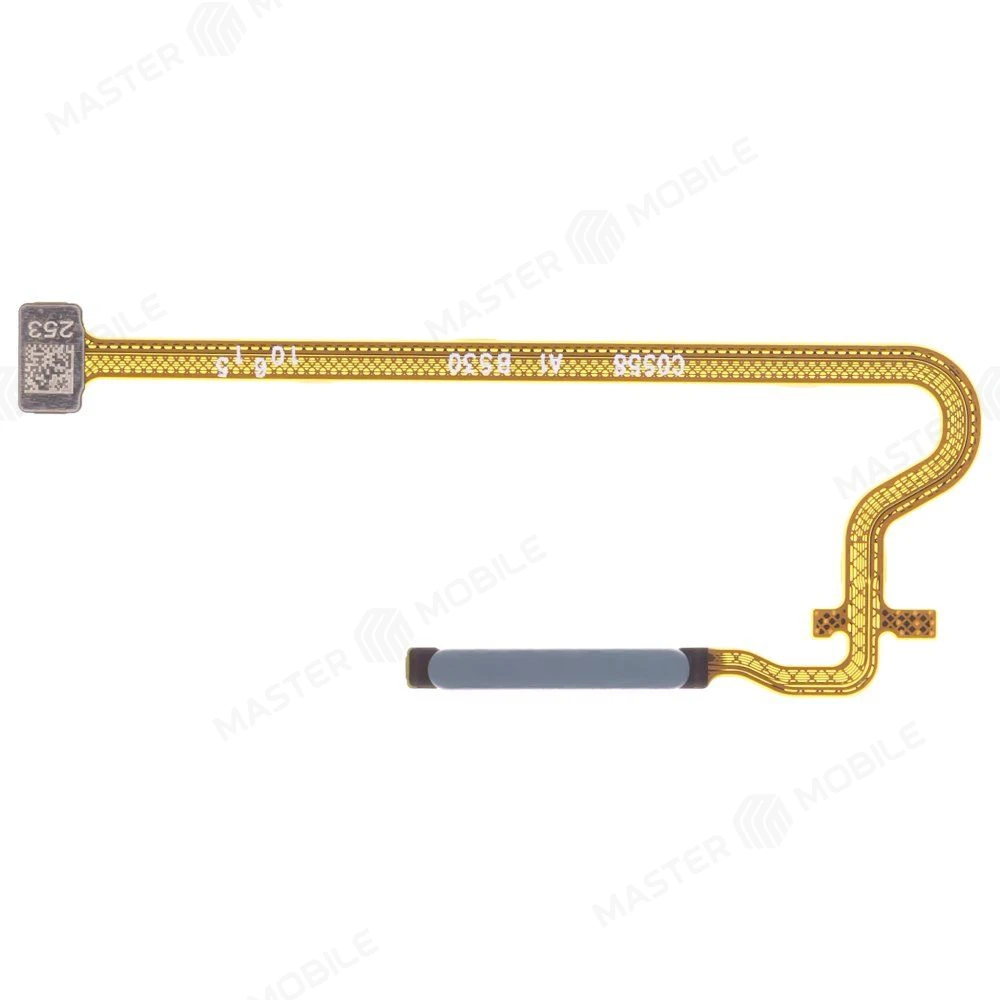 Шлейф для OPPO A5 4G (CPH2727) с комп. + сканер отпечатка пальца (зеленый) фото №1