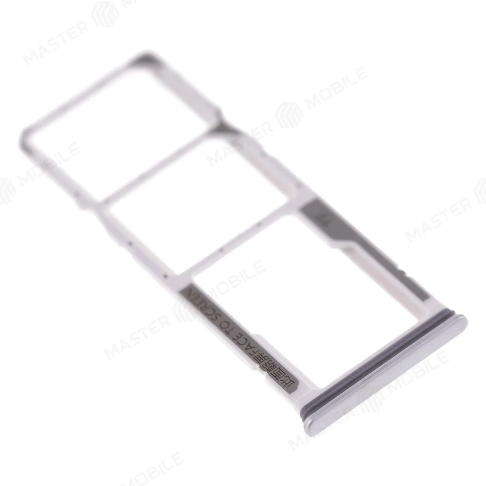 Держатель сим-карты для Xiaomi Redmi 10 2022 (22011119UY) (серебристый)  фото №3