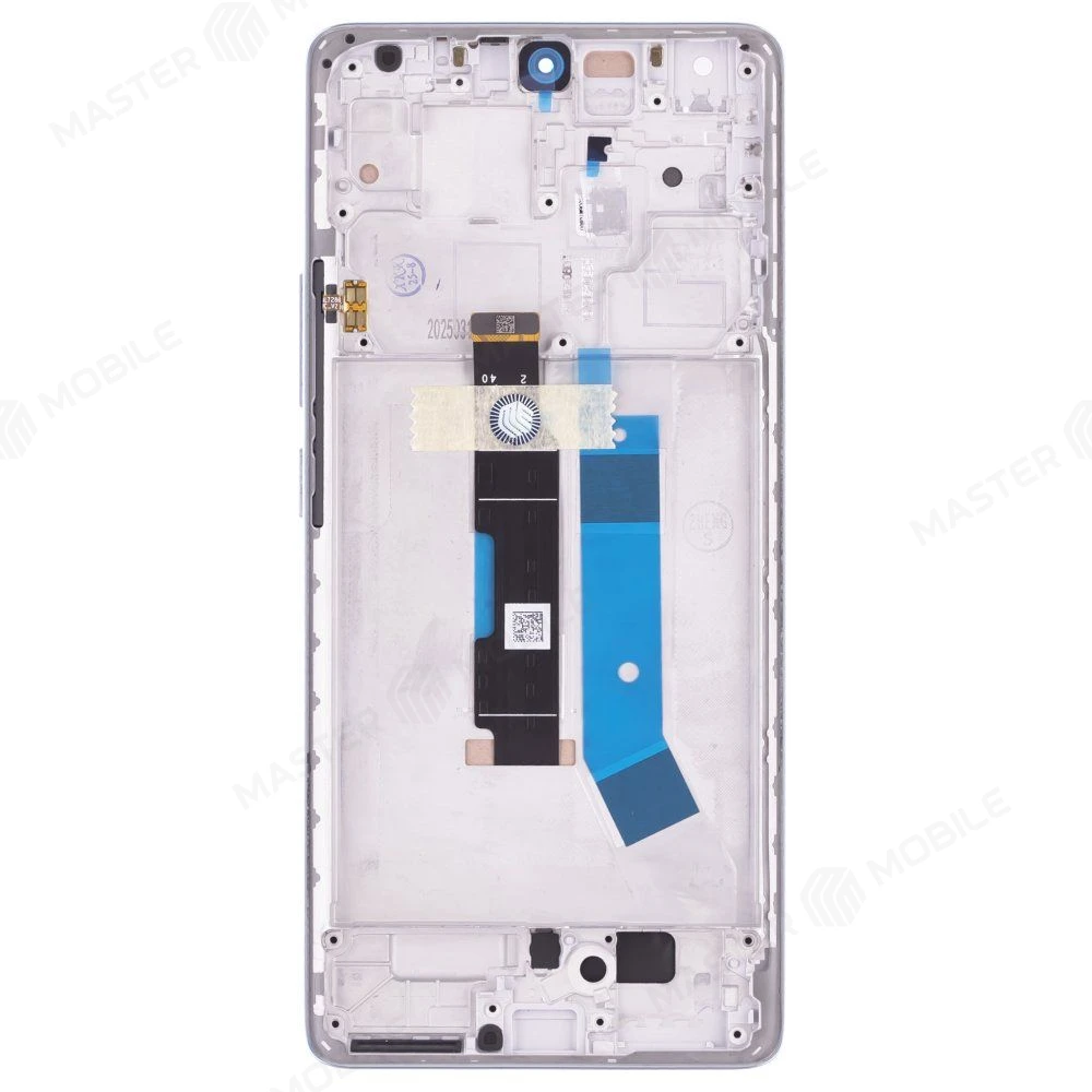 Дисплей для Xiaomi Redmi Note 14 Pro 4G (24116RACCG) + тачскрин (синий) (в рамке) (ORIG100) (SP) фото №2