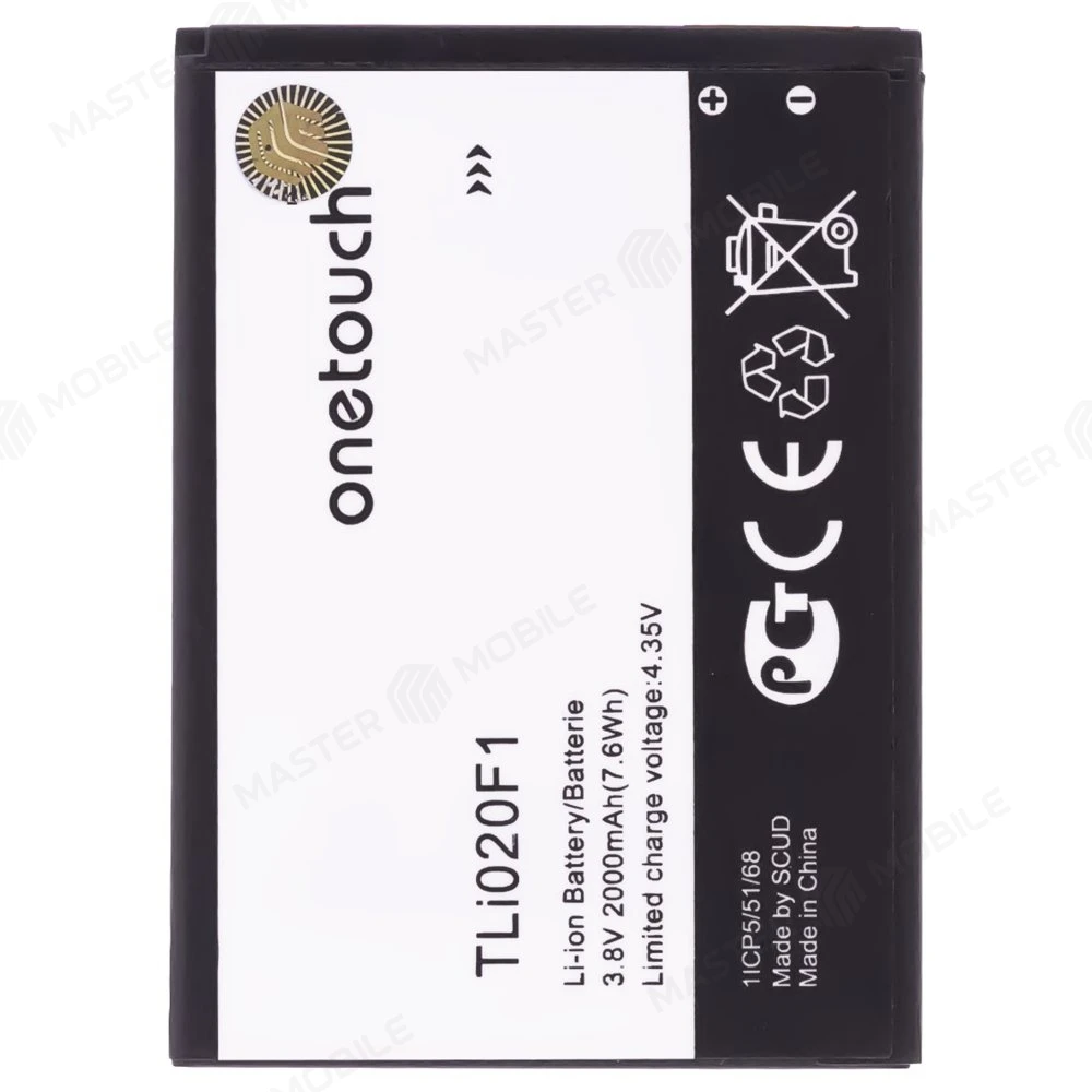 Аккумулятор для Alcatel OT-5010 Pixi 4 / OT-6036 Idol 2 Mini S/ OT-7041 Pop C7 и др. (TLi020F / TLI019B2 / TLi020F1)