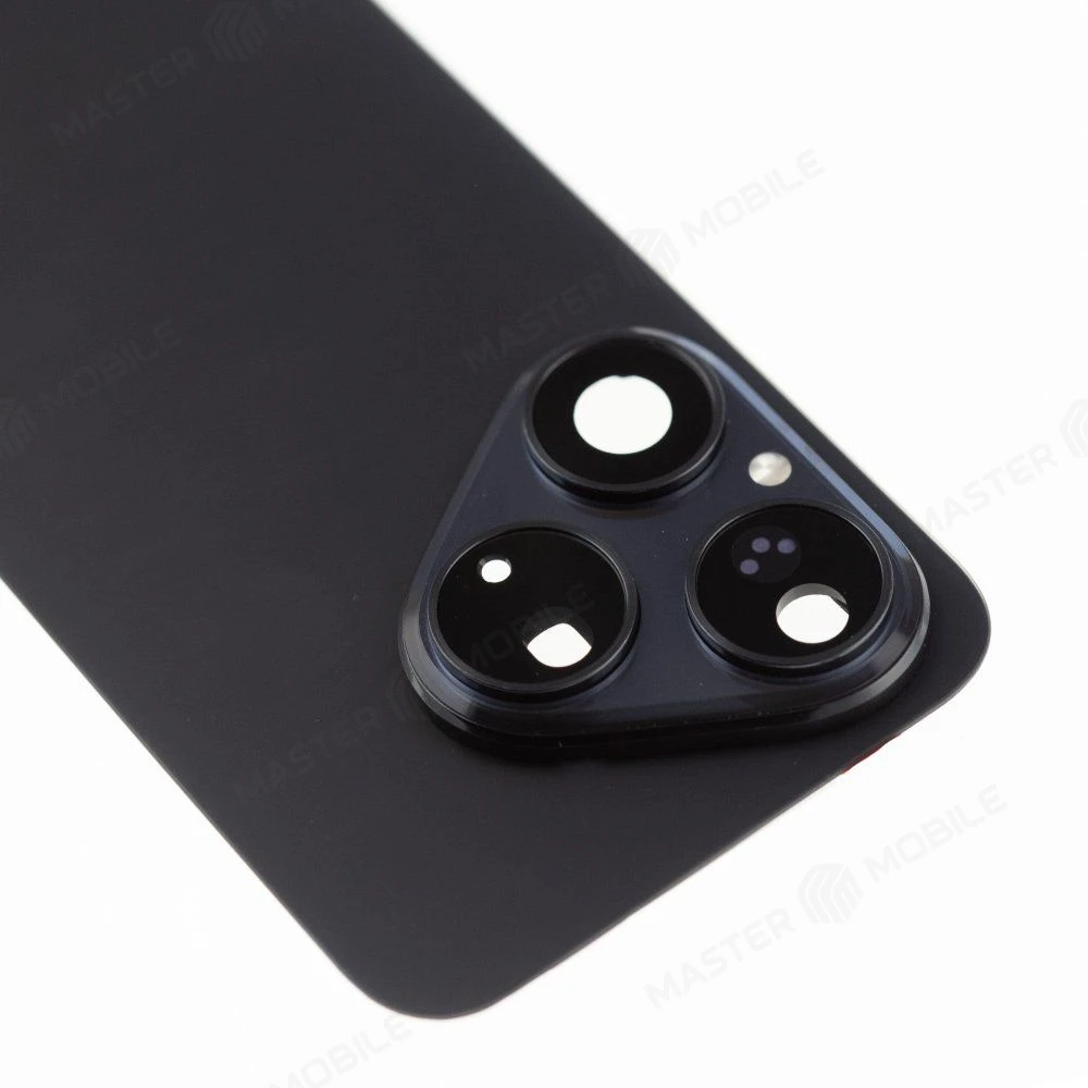 Задняя крышка для Huawei Pura 80 (HED-LX9) (черный) (в сборе со стеклом камеры)  фото №3