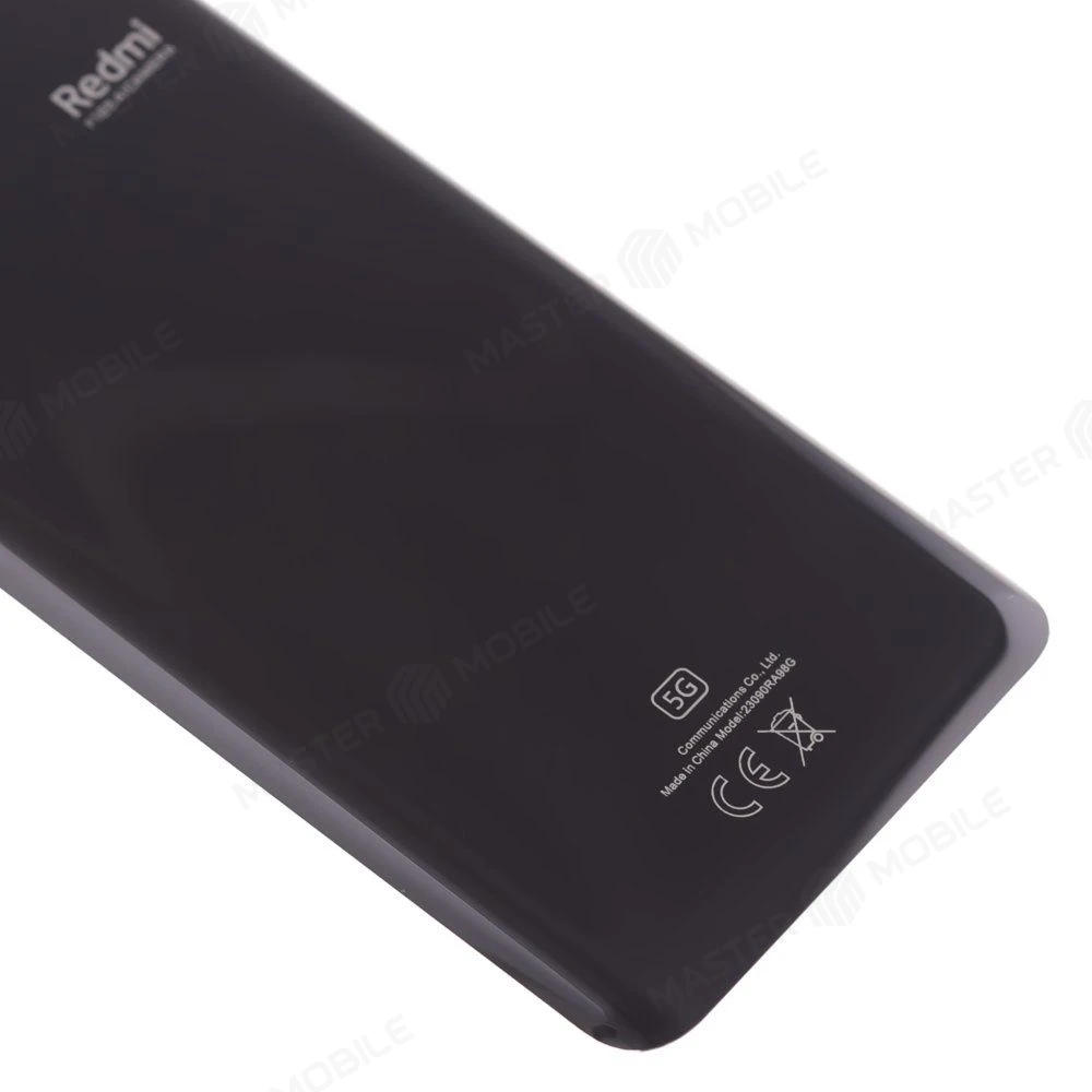 Задняя крышка для Xiaomi Redmi Note 13 Pro+ 5G (23090RA98C) (черный) (в сборе со стеклом камеры) фото №4