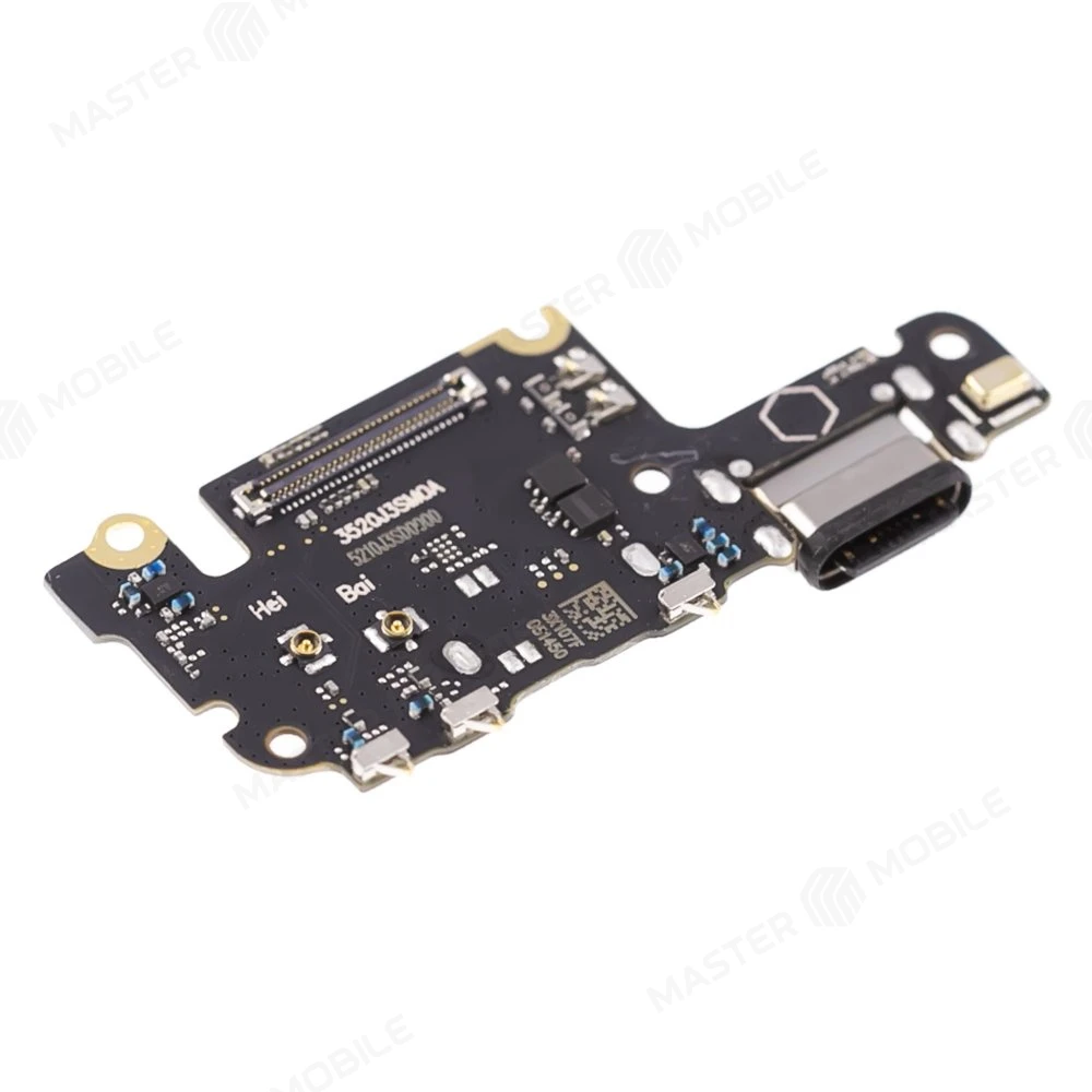 Нижняя плата для Xiaomi Mi 10T 5G (M2007J3SY) / Mi 10T Pro 5G (M2007J3SG) с комп. + разъем зарядки + микрофон + разъем SIM (ORIG100)  фото №3