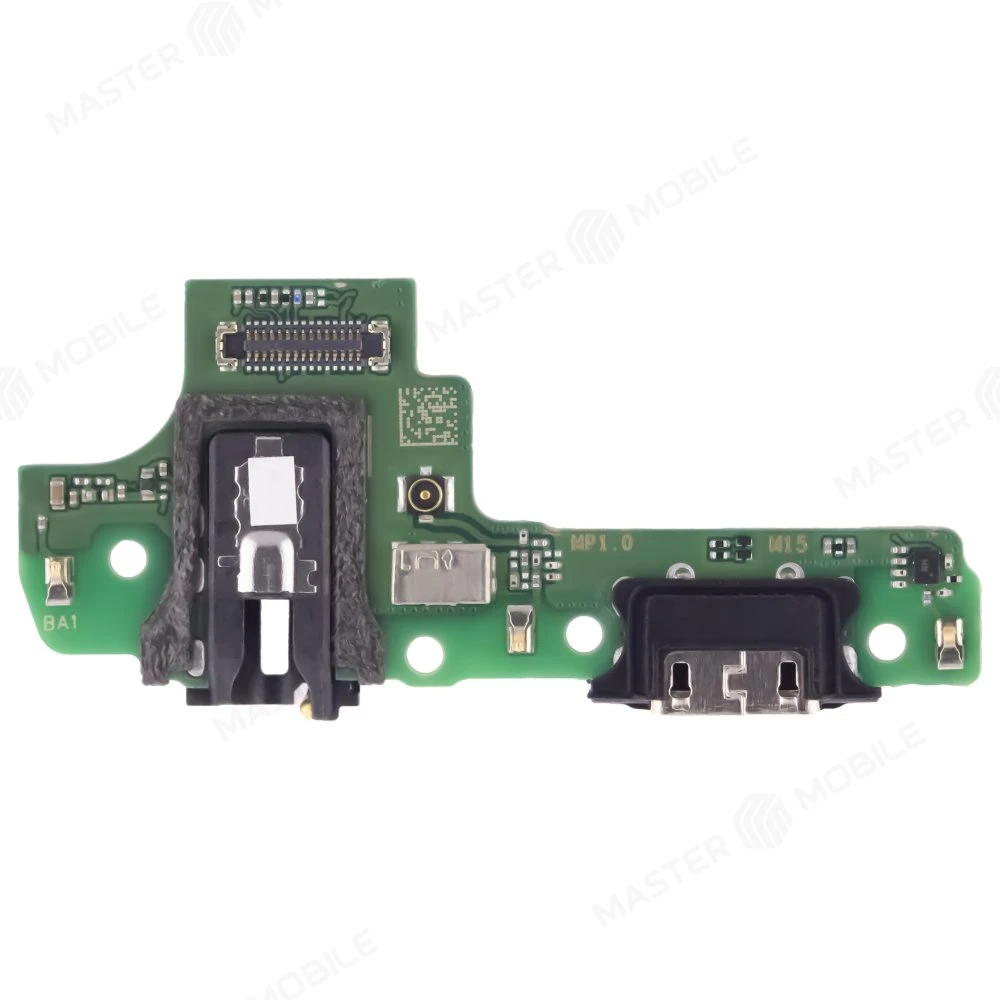 Нижняя плата для Samsung A107 Galaxy A10s с комп. + разъем зарядки + разъем гарнитуры + микрофон (ORIG100) фото №1