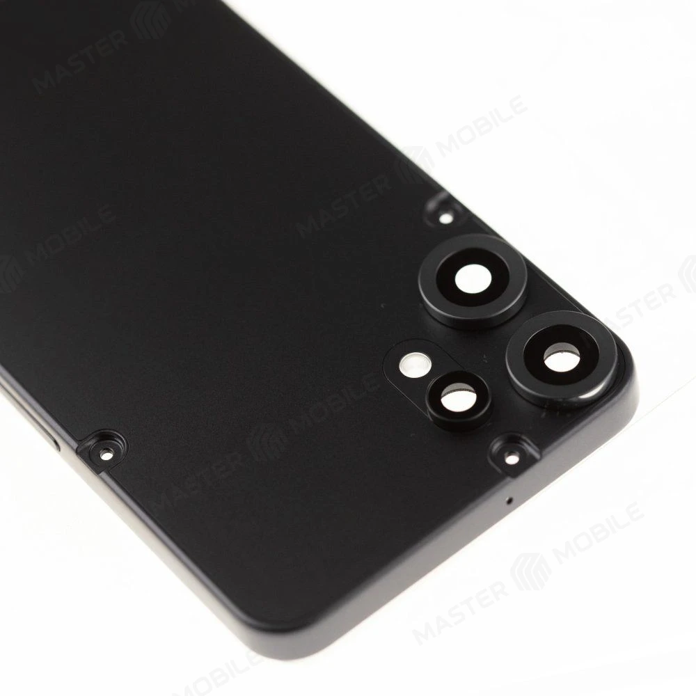 Задняя крышка для Nothing CMF Phone 2 Pro (A001) (черный) (в сборе со стеклом камеры) (ORIG100) фото №3